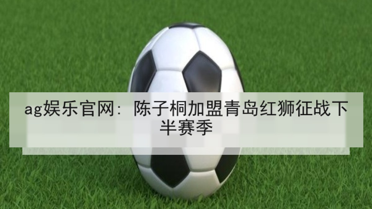 ag娱乐官网: 陈子桐加盟青岛红狮征战下半赛季